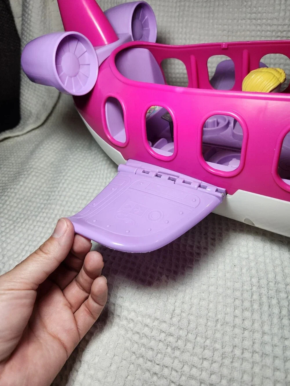 Barbie Little People Airplane with 2 Figures Working